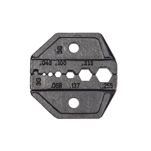 Matriz Ponchadora para RG58, RG59, RG62 y RG174. Compatible con Pinza Ponchadora VDV200-010