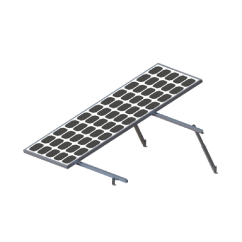 Montaje para 2 Paneles Solares, Riel 