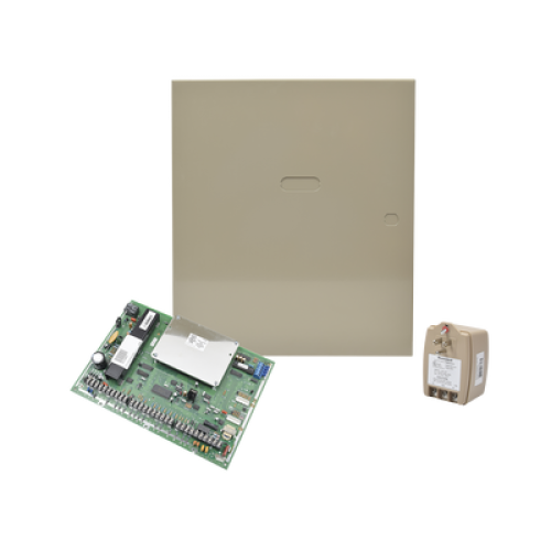 Panel de Alarma Híbrido Cableado convencional, Inalambrico y Vplex para 86 zonas