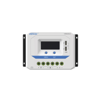 Controlador Solar de Carga PWM 12/24V 60 A, Salida USB, con Display