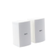 Altavoz de Montaje en Pared | 2 vias, Woofer 6.5 in, Tweeter 1 in | IPX3, 8 ohms, 70/100V | Color Blanco | Par