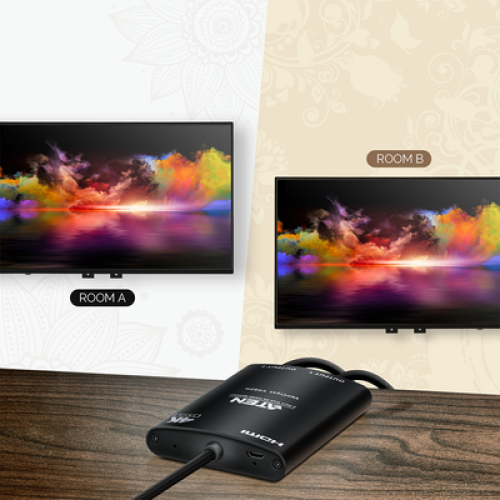 Distribuidor HDMI True 4K de 2 puertos 