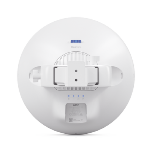 UISP Enlaces PTP/PTMP Wave Nano 60 Ghz, hasta 2 Gbps, respaldo en 5 Ghz, GPS integrado