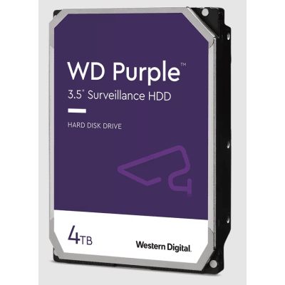 Disco Duro WD Purple Surveillance / 4TB / SATA 6Gb/s / 3.5