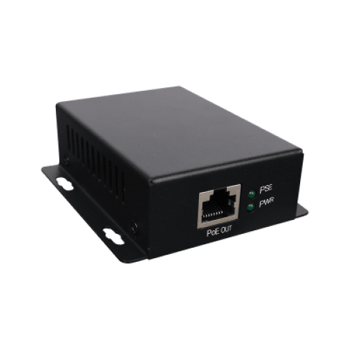 Inyector PoE Industrial / Ideal para Aplicaciones Solares / Entrada 9-32 Vcc / Salida PoE pasivo 24V / Conexión plug and play / Ideales para Enlaces Inalámbricos (Ubiquiti, Cambium, Mimosa, MikroTik)