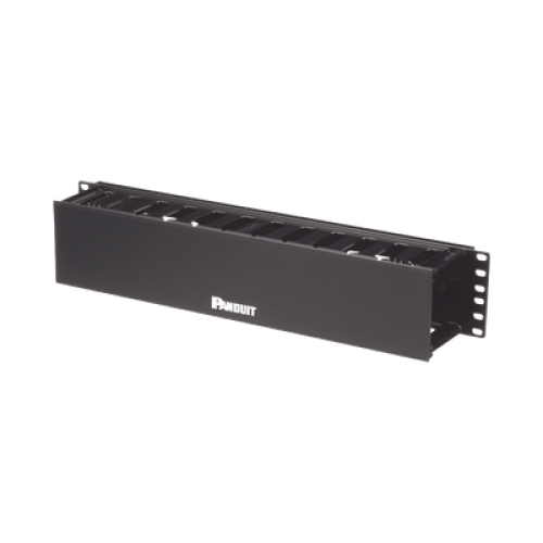 Organizador de Cables Horizontal PatchLink, Sencillo (Solo Frontal), Para Rack de 19in, 2UR