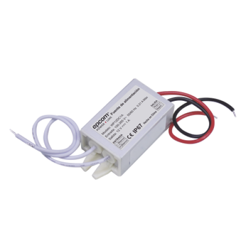 Fuente 12 V / 1 Amper / Waterproof / Intemperie grado IP67