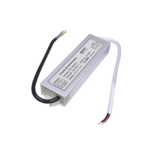 Fuente 12 V / 5 Amperes / Waterproof / Intemperie grado IP67