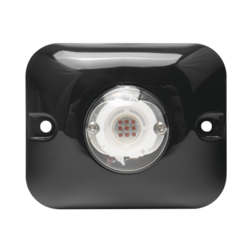 Estrobo Oculto de 1 LED de 10W, Ideal para Vehículos Encubierto, Color Rojo