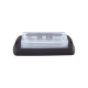 Luz Auxiliar Ultra Brillante X13 de 4 LEDs, Color Azul, con mica transparente