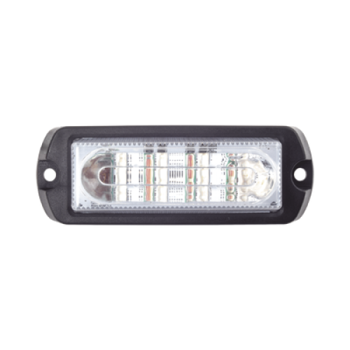 Luz Auxiliar Ultra Brillante X13 de 4 LEDs, Color Azul, con mica transparente