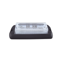 Luz Auxiliar Ultra Brillante de 8 LED's en color Rojo/Claro con mica transparente