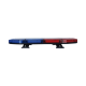 Mini Barra de 24 Pulgadas con 240 LED, Color Rojo/Azul Con Montaje Magnético