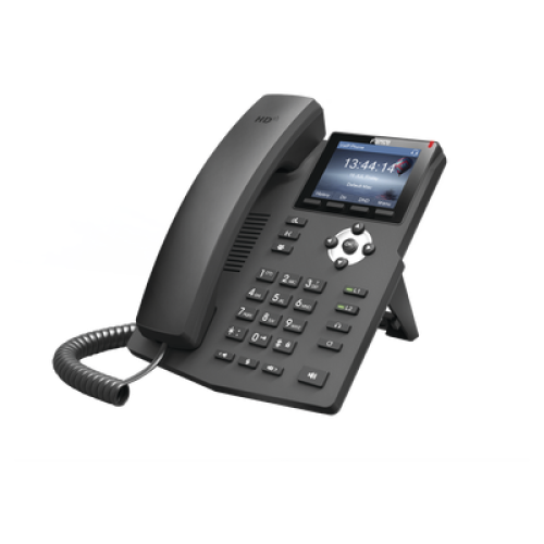 Teléfono IP empresarial para 2 lineas SIP con pantalla LCD de 2.4 Pulgadas a color y conferencia de 3 vías Teléfono IP empresarial para 2 lineas SIP con pantalla LCD de 2.4 Pulgadas a color y conferencia de 3 vías