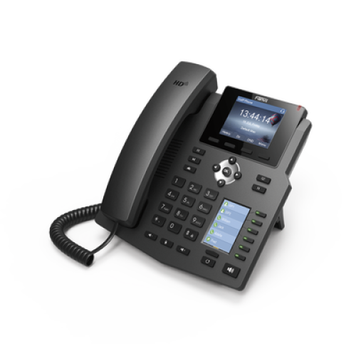 Teléfono IP empresarial para 4 Líneas SIP con 2 pantallas LCD, 6 teclas BLF/DSS, puertos Gigabit y conferencia de 3 vías, PoE Teléfono IP empresarial para 4 Líneas SIP con 2 pantallas LCD, 6 teclas BLF/DSS, puertos Gigabit y conferencia de 3 vías, PoE