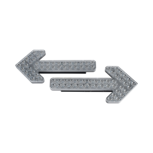 Flechas directoras de tráfico LED de 24 Pulgadas en color ámbar con 240 LED