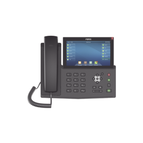 Teléfono IP empresarial para 20 lineas SIP, pantalla táctil, Bluetooth integrado para diadema, PoE y hasta 127 botones DSS con doble puerto Gigabit, soporta recepción de video Teléfono IP empresarial para 20 lineas SIP, pantalla táctil, Bluetooth integrado para diadema, PoE y hasta 127 botones DSS con doble puerto Gigabit, soporta recepción de video