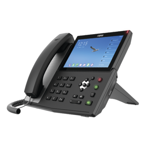 Teléfono IP Android Empresarial para 20 lineas SIP, pantalla táctil, Wi-Fi y Bluetooth, PoE, hasta 112 botones DSS, puertos Gigabit, soporta recepción de video. Teléfono IP Android Empresarial para 20 lineas SIP, pantalla táctil, Wi-Fi y Bluetooth, PoE, hasta 112 botones DSS, puertos Gigabit, soporta recepción de video.