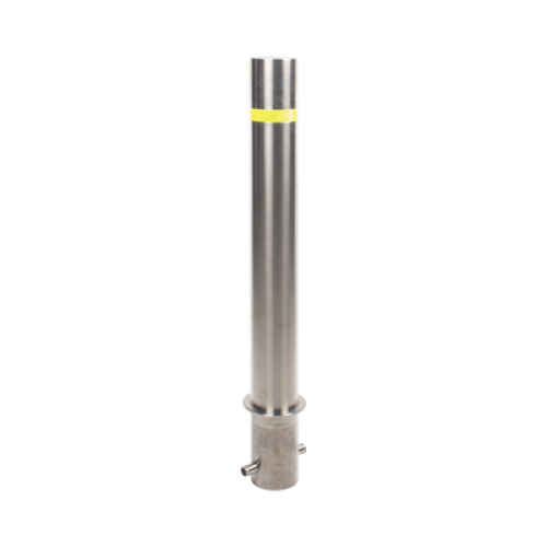 Bolardo Fijo de Acero Inoxidable de 900 mm de Altura / Ideal para aplicaciones delimitaciones de automóviles 
