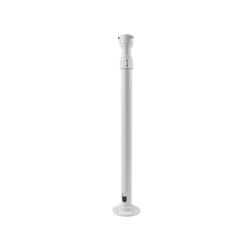 Montaje de techo telescópico tipo tubo para PTZ Hikvision, largo 60 cm - 120 cm