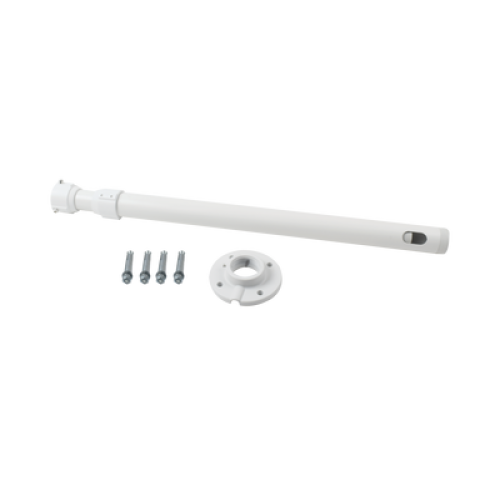 Montaje de techo telescópico tipo tubo para PTZ Hikvision, largo 60 cm - 120 cm