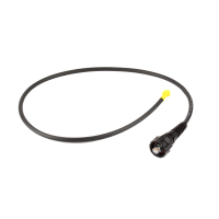 Patch Cord Industrial Ruggedized a Plug Modular, Cat6, de 0.91 Metros (3 Pies), Color Negro