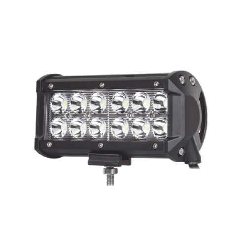 Barra de Luz de 12 LED, 1500 Lúmenes, 18 watts, 10-30 Vcc, IP67, 6.5 pulgadas
