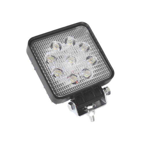 Luz de trabajo de 9 LED , 2300 Lúmenes, 27 Watts, 10-30 Vcc, IP67