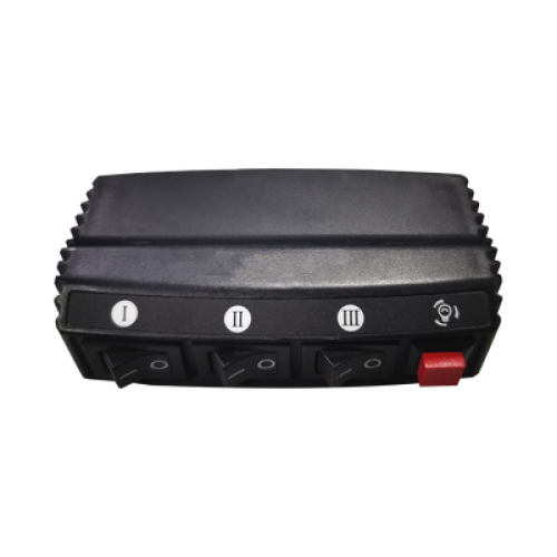 Switch de 4 interruptores para Encendido/Apagado y Control de patrones de destello