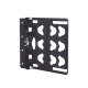 Kit de Soportes de Montaje de PDUs Verticales, Para Uso con Gabinetes FlexFusion™, Color Negro