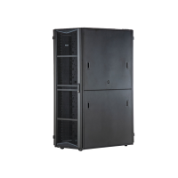 Gabinete FlexFusion para Centros de Datos, 42 UR, 800 mm de Ancho, 1200 mm de Profundidad, Fabricado en Acero, Color Negro