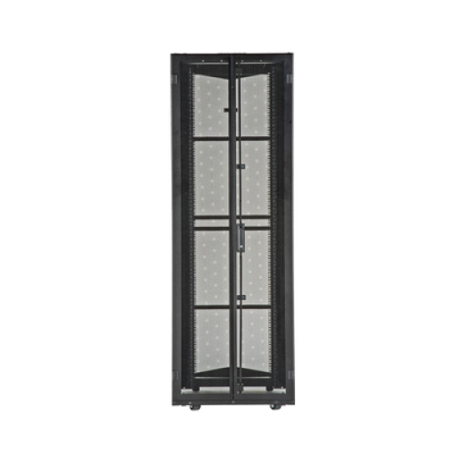 Gabinete FlexFusion para Centros de Datos, 45 UR, 800 mm de Ancho, 1200 mm de Profundidad, Fabricado en Acero, Color Negro
