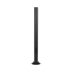Poste Seccionado de 6 Metros / Tubos Mas Gruesos / Especializado para la Instalación de Videovigilancia / Incluye Base de Cimentación y Brazo para Cámara PTZ / Color Negro