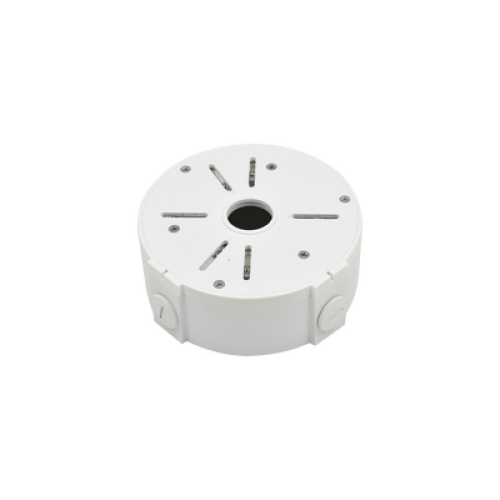Caja de Conexiones Universal / Uso en Interior / Fabricada en Metal / Color Blanco / Uso en Bala - Domo - Turret