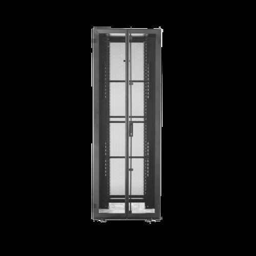 Gabinete FlexFusion™ XGL (Light) para Centros de Datos, 42 UR, 600 mm de Ancho, 1200 mm de Profundidad, Fabricado en Acero, Color Negro