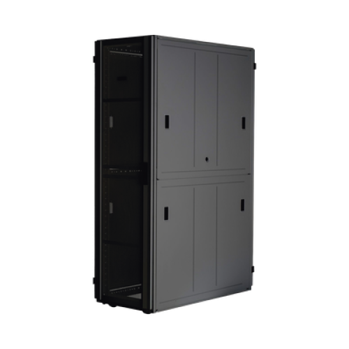 Gabinete FlexFusion™ XGL (Light) para Centros de Datos, 42 UR, 800 mm de Ancho, 1070 mm de Profundidad, Fabricado en Acero, Color Negro Gabinete FlexFusion™ XGL (Light) para Centros de Datos, 42 UR, 800 mm de Ancho, 1070 mm de Profundidad, Fabricado en Acero, Color Negro
