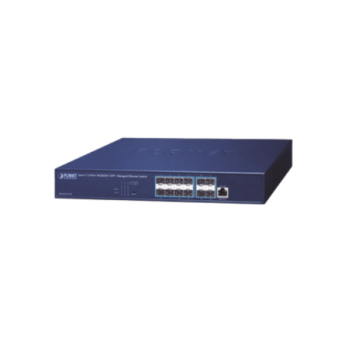Switch Administrable Capa 3, 12 Puertos SFP+ 10G BASE-X, 1 Puerto de Consola  RJ45.
