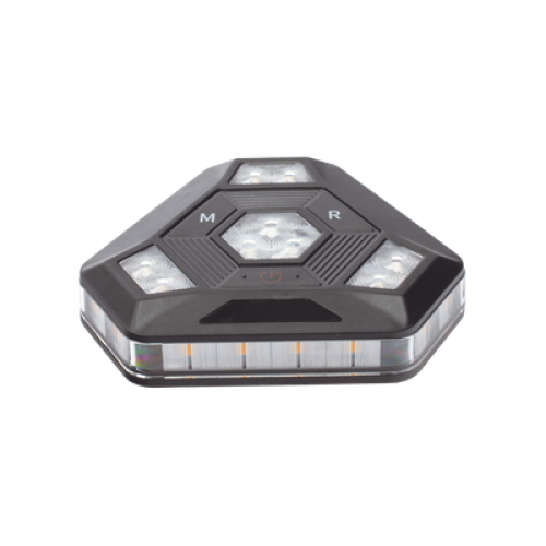Luz Auxiliar Ámbar Ultra Brillante Para Automóviles, Motocicletas y Bicicletas Con Montaje Magnético