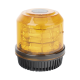 Burbuja brillante de 12 LEDs, color ambar, montaje fijo