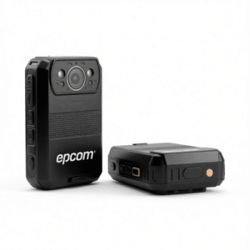 Body Camera para Seguridad / Video 4K / GPS Interconstruido / Conexión 4G-LTE / WiFi / Bluetooth / Sistema Basado en Android / Exterior IP66