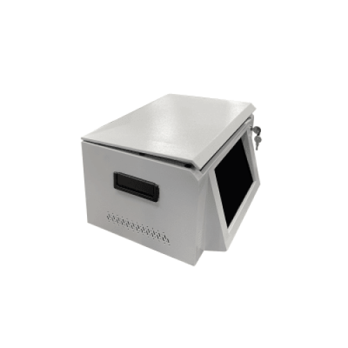 Estación de Descarga para Cámaras Corporales | 8 Canales de Conexión | Descarga Simultanea | Pantalla Táctil | Almacenamiento Hasta 12TB | Carga y Copia de Seguridad Automática | Compatible con Body Cam XMR-R3.