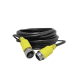 Cable extensor con conector tipo aviación de 11m solo para soluciones de videovigilancia móvil XMR Cable extensor con conector tipo aviación de 11m solo para soluciones de videovigilancia móvil XMR