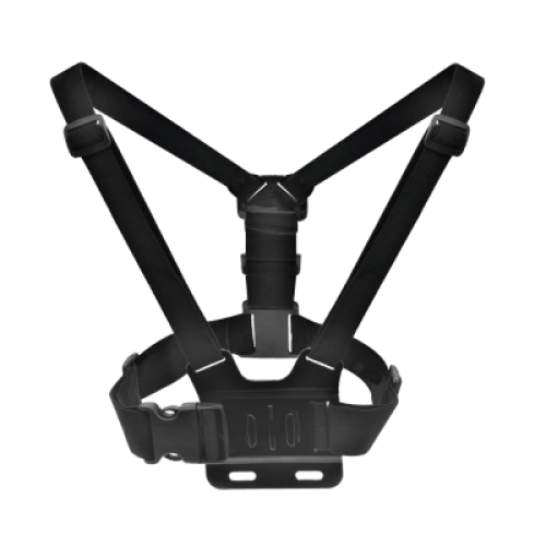 Arnés De Pecho Para Body Cam | Compatible con XMRR3 y XMRT3S | Diseño Ergonómico | Longitud Ajustable | Material Nylon | Peso 299g