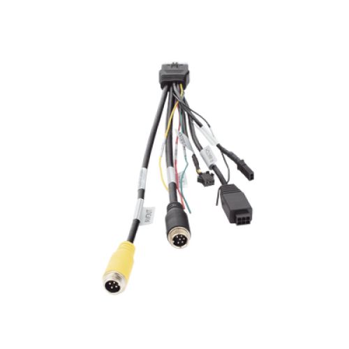 Cable adaptador / posibilita la inclusión de un canal IP, incorpora salida de video conector tipo aviación 4 pines y datos RS485 / compatible con modelo XMR406NAHD