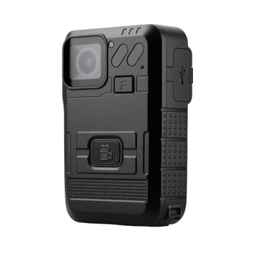 Body Camera para Seguridad, Video Full HD, Descarga de Vídeo automática con estación, Pantalla TFT con indicador de batería y memoria.
