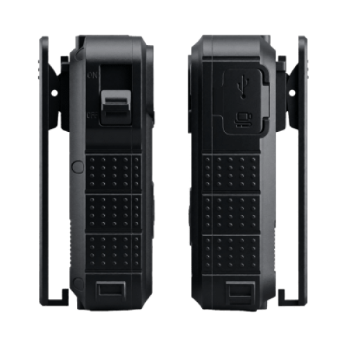 Body Camera para Seguridad, Video Full HD, Descarga de Vídeo automática con estación, Pantalla TFT con indicador de batería y memoria.
