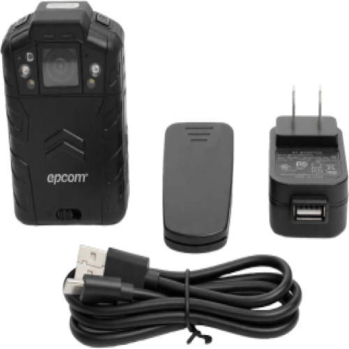 Body Camera para Seguridad / Hasta 48 Megapixeles / Video HD 4 Megapixel / Descarga de Video Automática / GPS Interconstruido / Pantalla LCD