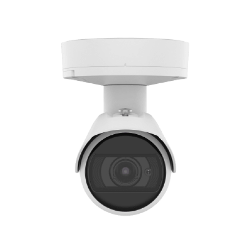 Camara Bullet IP IA 8MP / Zoom Varifocal Motorizado 4.4-9.3mm (2.1x) / Inteligencia Artificial Persona-Vehiculo-Placa / WDR 120dB / IP67 IK10 / WiseIR 40m / PoE 