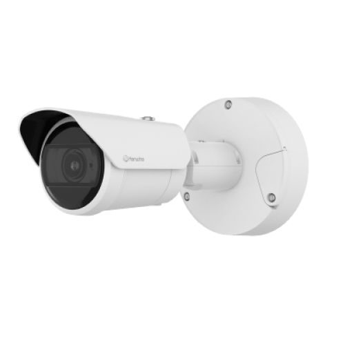 Camara Bullet IP IA 8MP / Zoom Varifocal Motorizado 4.4-9.3mm (2.1x) / Inteligencia Artificial Persona-Vehiculo-Placa / WDR 120dB / IP67 IK10 / WiseIR 40m / PoE 