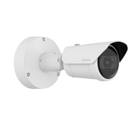 Camara Bullet IP IA 8MP / Zoom Varifocal Motorizado 4.4-9.3mm (2.1x) / Inteligencia Artificial Persona-Vehiculo-Placa / WDR 120dB / IP67 IK10 / WiseIR 40m / PoE 